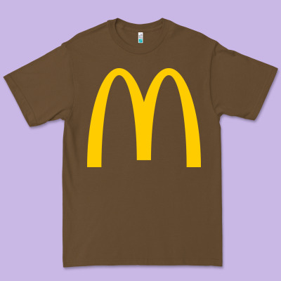 Mcd Onald's Golden Arches Premium Tee Designed By Craftify