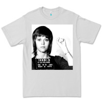 Dove Grey Jane Fonda Mugshot GIFT Premium Tee - Craftify
