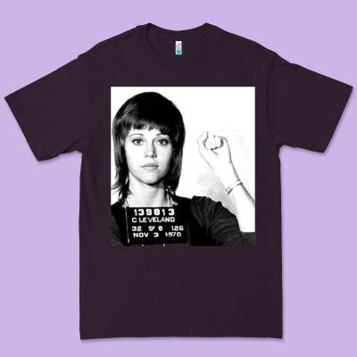 Jane Fonda Mugshot Gift Premium Tee Designed By Craftify