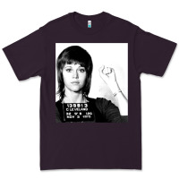 Plum Jane Fonda Mugshot GIFT Premium Tee - Craftify