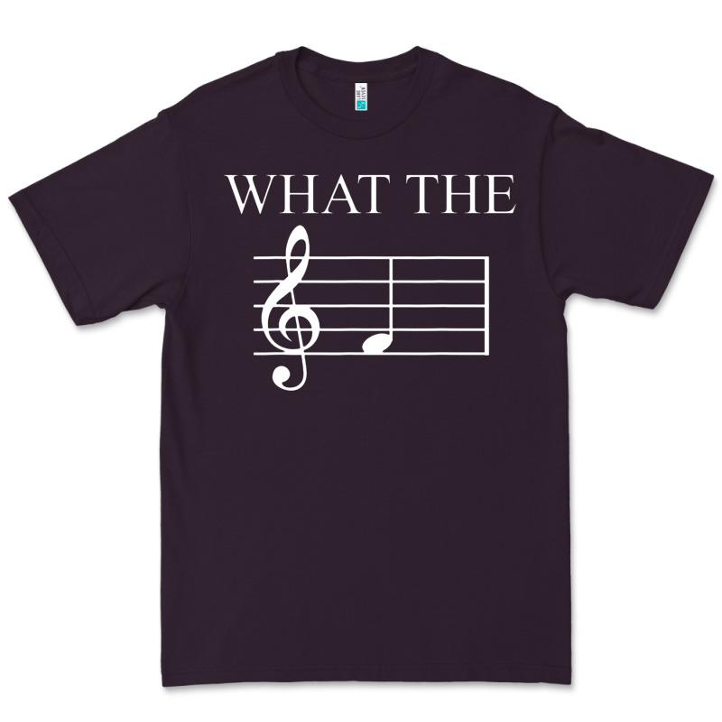 What The F Note Key Music Humor Gift Premium Tee by Craftify | Teevron