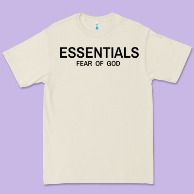Fear Of God Essentials Premium Tee Designed By Craftify
