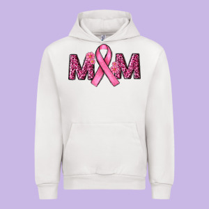 Cancer Ribbon Mom Urban Hoodie Designed By Ranaportraitstore