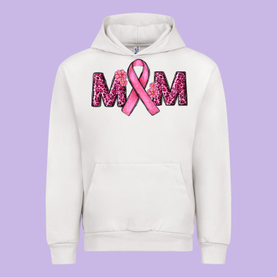 Cancer Ribbon Mom Urban Hoodie Designed By Ranaportraitstore