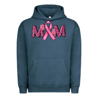 Pigment Midnight Navy cancer ribbon mom Urban Hoodie - RanaPortraitStore