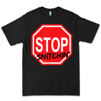 Black stop snitching stop snitchin t shirt Premium Tee - Craftify