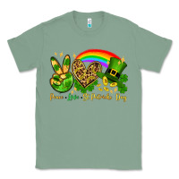Sage Peace love St. Patrick's Day Classic Tee - OliviaCreatesArt