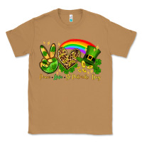 Toasted Coconut Peace love St. Patrick's Day Classic Tee - OliviaCreatesArt