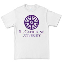 White ST. CATHERINE UNIVERSITY Premium Tee - Craftify