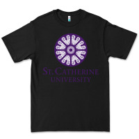 Black ST. CATHERINE UNIVERSITY Premium Tee - Craftify