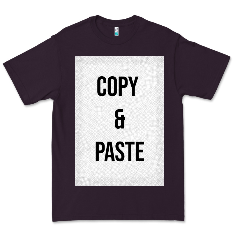 Copy Paste Premium Tee by Craftify | Teevron
