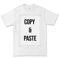 White Copy Paste Premium Tee - Craftify
