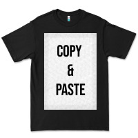Black Copy Paste Premium Tee - Craftify