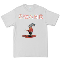 Dove Grey Swans Premium Tee - Craftify