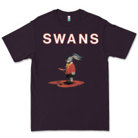 Plum Swans Premium Tee - Craftify