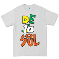 Dove Grey De La Soul Print Premium Tee - Craftify