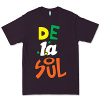 Plum De La Soul Print Premium Tee - Craftify