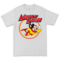 Dove Grey the mighty mouse Premium Tee - InspiraDesign