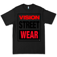 Black VISION STREET WEAR Premium Tee - InspiraDesign