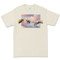 Bone creation of adam hands aesthetic t shirt Premium Tee - InspiraDesign