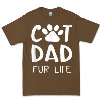Cacao funny cat dad fathers day gift shirt fur life cat tee Premium Tee - InspiraDesign
