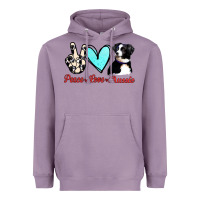 Lavender Peace Love Aussie Heavyweight Hoodie - Jasminsmagicworld