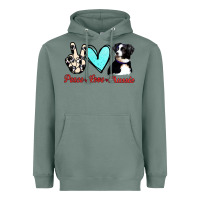 Sage Peace Love Aussie Heavyweight Hoodie - Jasminsmagicworld
