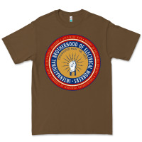 Cacao IBEW electrician Premium Tee - InspiraDesign