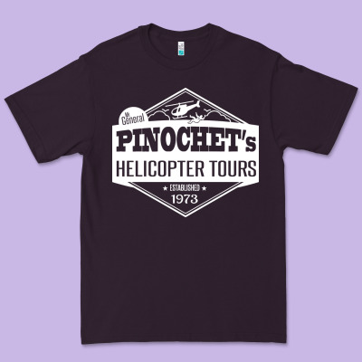 Pinochet Helicopter Tours Premium Tee Designed By Inspiradesign