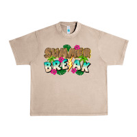 French Oak Summer Break Urban Heavy Tee - CowhideDigitalArt