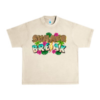 Sandshell Summer Break Urban Heavy Tee - CowhideDigitalArt