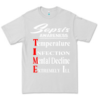 Dove Grey Sepsis Awareness  Know Sepsis Signs  Sepsis Surviv Premium Tee - InspiraDesign