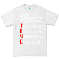 White Sepsis Awareness  Know Sepsis Signs  Sepsis Surviv Premium Tee - InspiraDesign