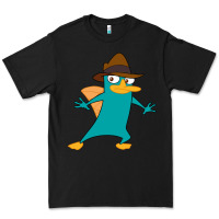 Black Perry The Platypus Premium Tee - InspiraDesign