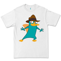 White Perry The Platypus Premium Tee - InspiraDesign