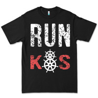Black RUN k8s Premium Tee - InspiraDesign