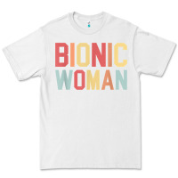 White bionic woman injury accident broken hip leg arm surgery t shirt Premium Tee - InspiraDesign