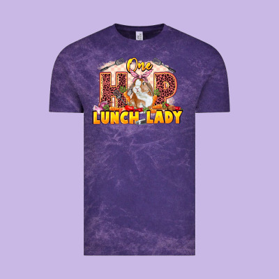 One Hip Lunch Lady Easter Day Vintage Tee Designed By Lillyallendesigns