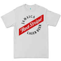 Dove Grey jamaica red stripe lager beer Premium Tee - InspiraDesign