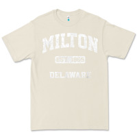 Bone milton delaware de vintage state athletic style t shirt Premium Tee - InspiraDesign