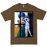 Cacao Neon Genesis Evangelion Rei Ayanami Premium Tee - InspiraDesign