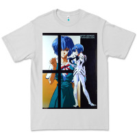 Dove Grey Neon Genesis Evangelion Rei Ayanami Premium Tee - InspiraDesign