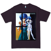 Plum Neon Genesis Evangelion Rei Ayanami Premium Tee - InspiraDesign