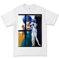 White Neon Genesis Evangelion Rei Ayanami Premium Tee - InspiraDesign