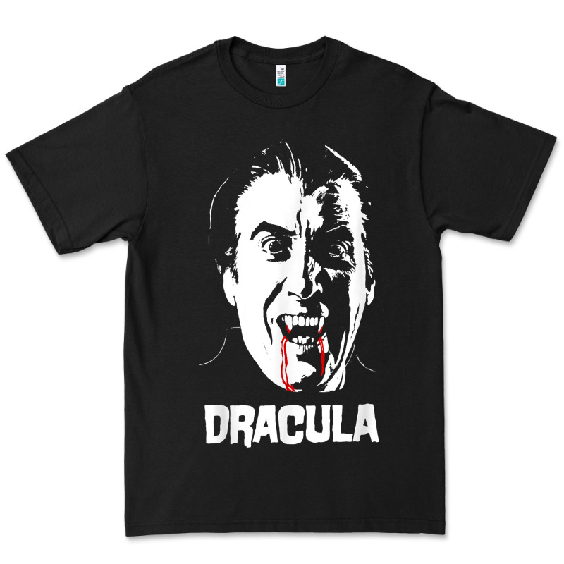Dracula Vampire Classic Horror Flick White T Shirt Premium Tee by InspiraDesign | Teevron