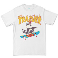 White trasher Premium Tee - InspiraDesign