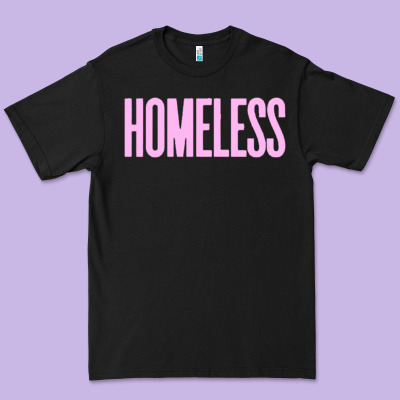 Homeless Premium Tee Designed By Inspiradesign