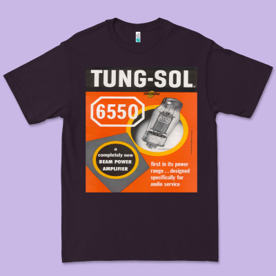 Tungsol 6550 Premium Tee Designed By Inspiradesign