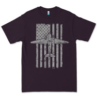 Plum C-47 Skytrain Wwii Transport Airplane Vintage Flag Premium Tee - InspiraDesign