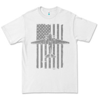 White C-47 Skytrain Wwii Transport Airplane Vintage Flag Premium Tee - InspiraDesign